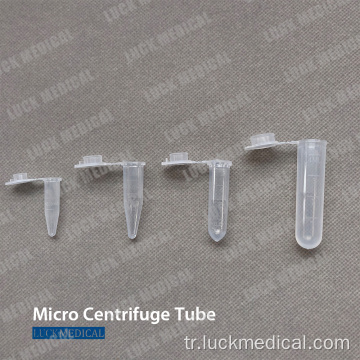 Plastik steril mikrosantrifüj tüpü